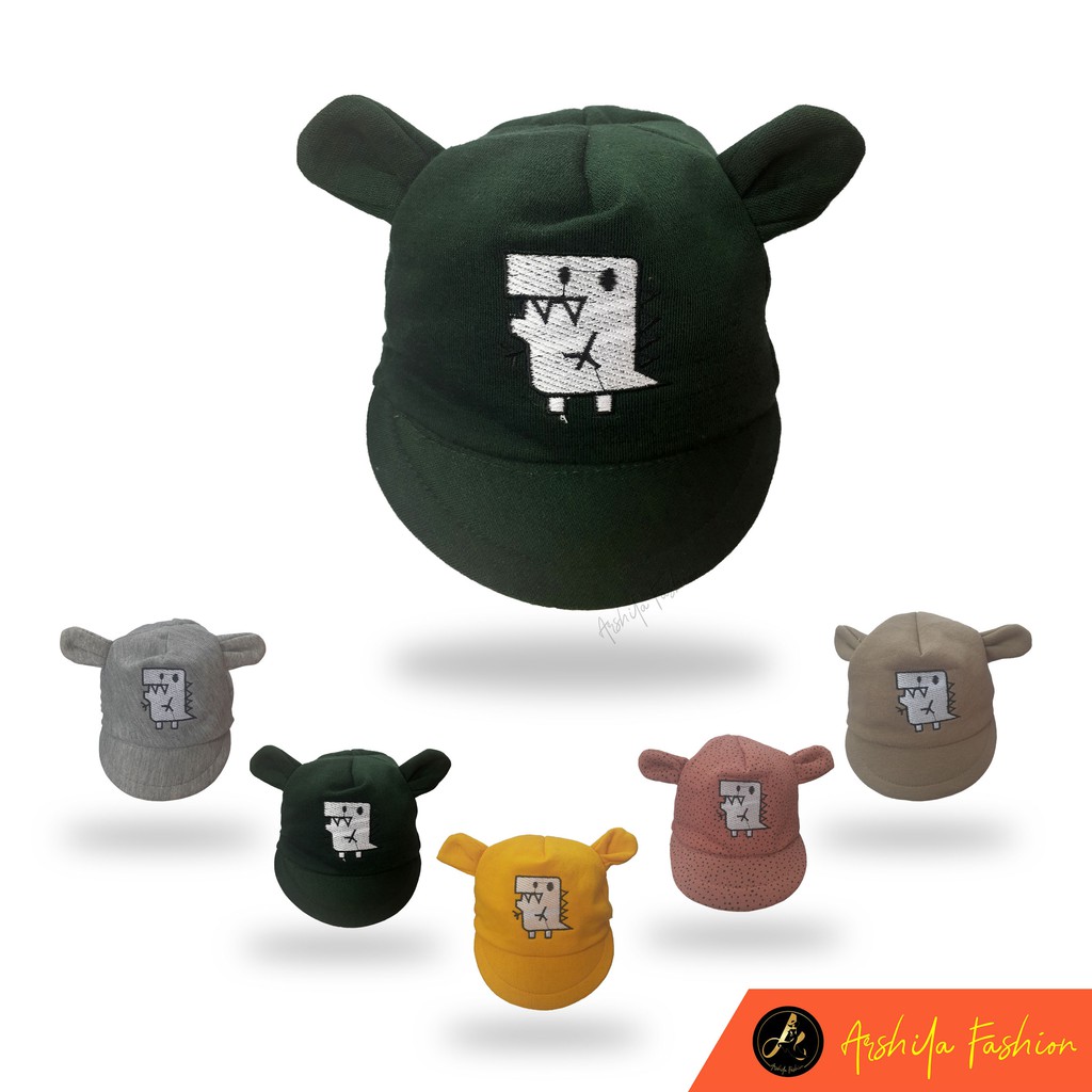 Topi Bayi Karakter / Topi Bayi / Arshila_fashion
