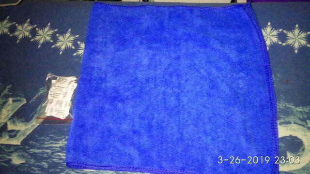 Handuk Microfiber Serap Air Cepat Kering Quick Dry Lembut Higenis Handuk Outdoor - Blue