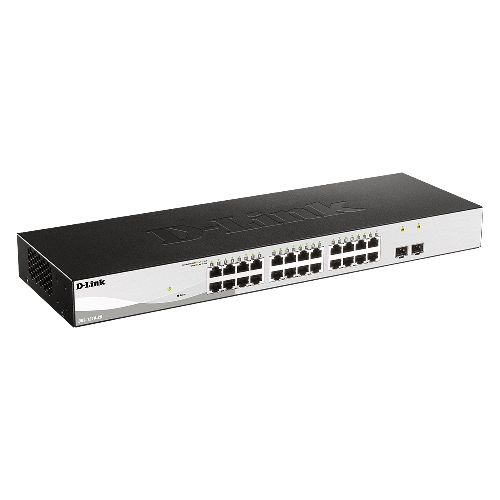 Switch D-Link DGS-1210-26 26Port Gigabit Managed- HUB DLink DGS1210 26