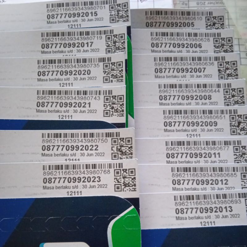 No Cantik XL edisi seri tahun Plus kuota 2GB