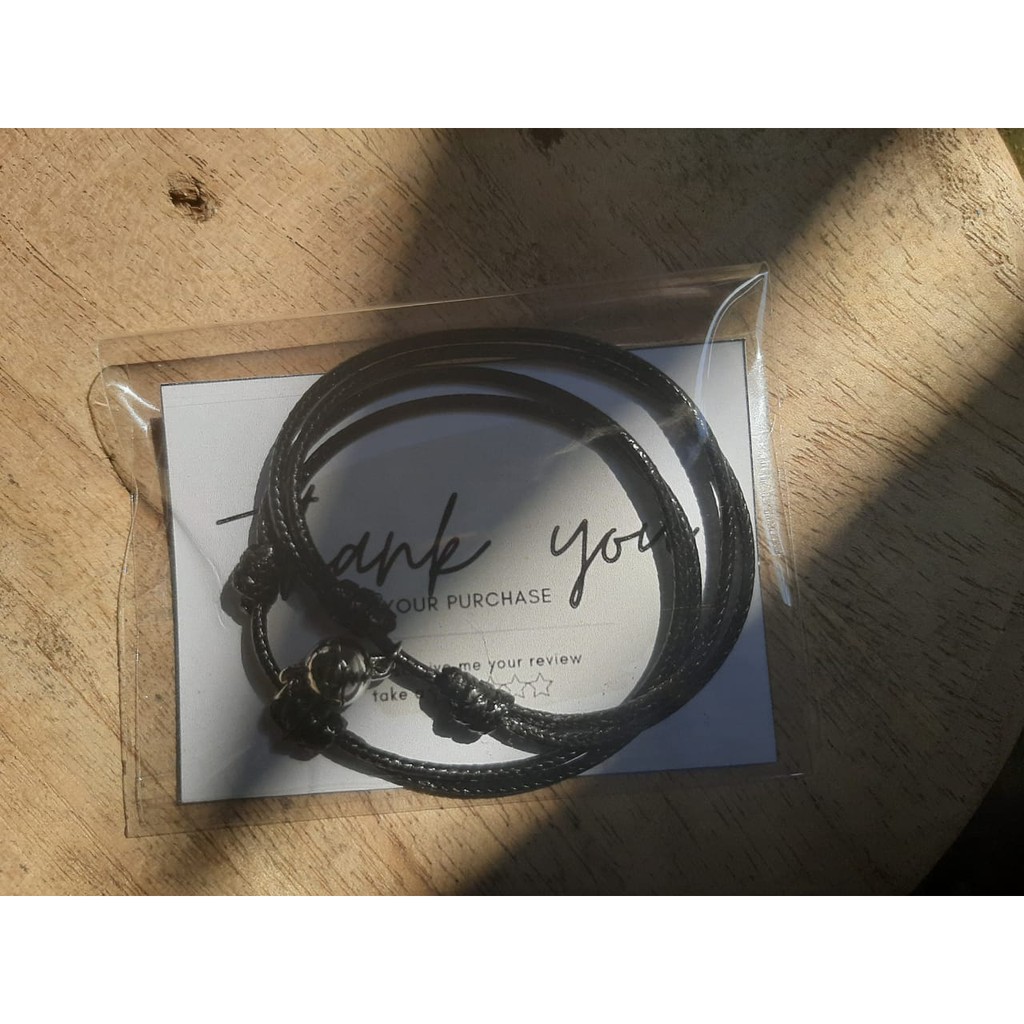 GELANG MAGNET COUPLE POLOS PRIA WANITA