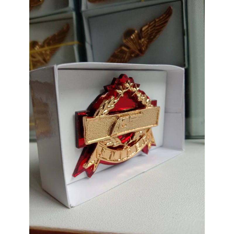 brevet pin sniper pendek pdh polri