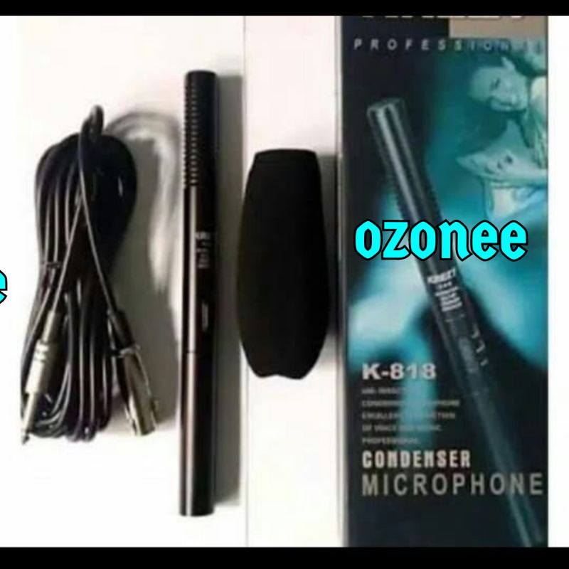 KREZT K818 MIC MICROPHONE CONDENSOR KABEL K 818 ORIGINAL