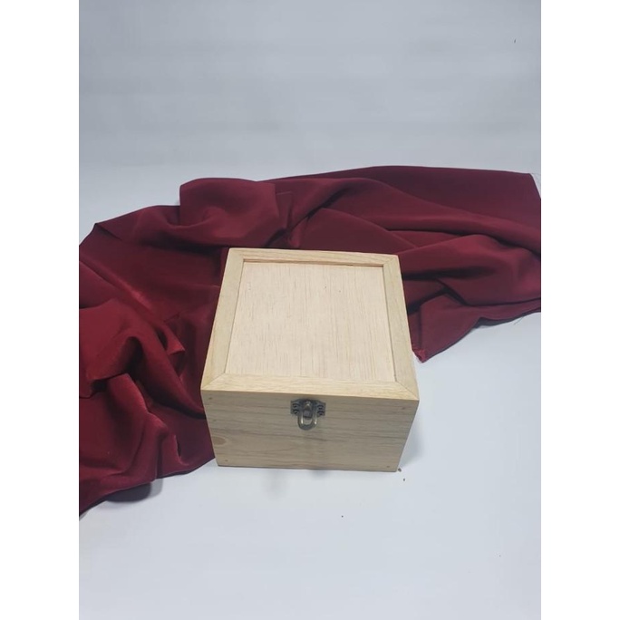 

[COD] Kotak Engsel Kayu Custom 10 x 10 x 8 [COD]