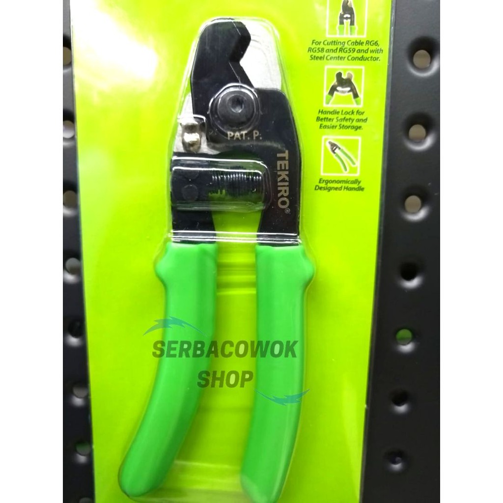 Tekiro Tang Potong Kabel 6.5&quot; Inch Inci Cable Cutter Termurah Berkualitas