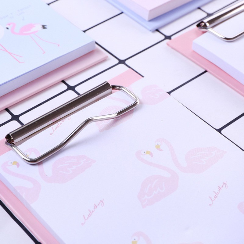 

Flamingo Mini Clipboard Memopad (Buku Tulis)