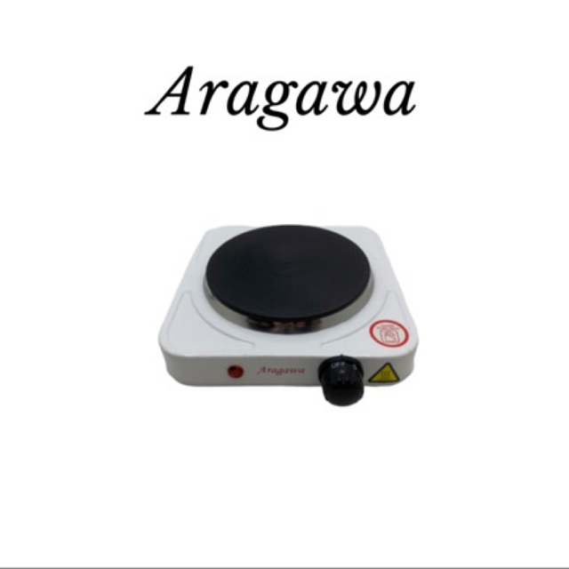 ARAGAWA Single Hot Plate - kompor portable / pemanas listrik untuk makanan dan minuman
