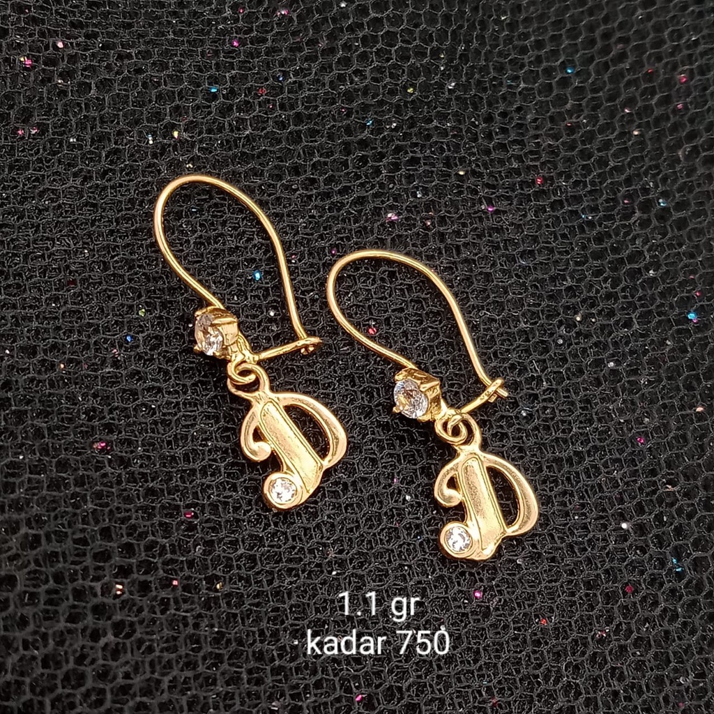 Anting Emas 17K - 1.1 gr Kadar 750 - 461