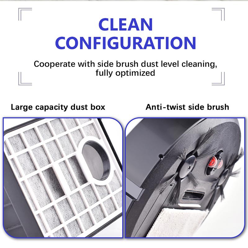 Perfin PFRBVC01 Robot Pembersih Lantai Vacuum Cleaner Sweeping Robot Berikan stiker gratis