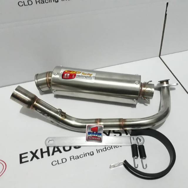 KNALPOT CLD HONDA BEAT SCOOPY VARIO KARBU C1 BULAT