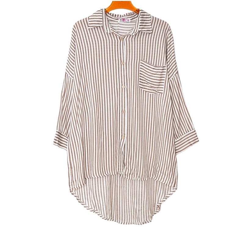 GFS RESTOK BEST SELLER NAZHA OVERSIZE SHIRT RAYON DIAMOND