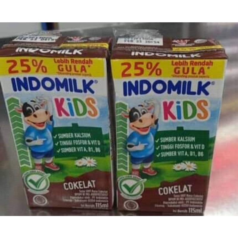 

susu indomilk coklat