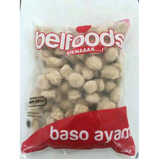 

Belfoods baso ayam mini kerikil 500gr