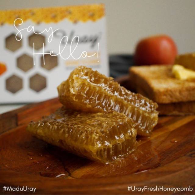 

Madu Uray Fresh Honey Comb-250 Gr