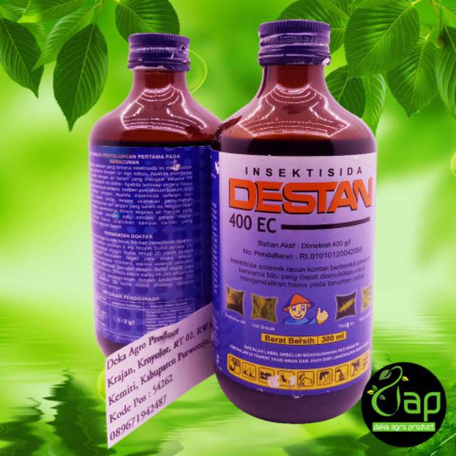 INSEKTISIDA DESTAN 400 EC 300ML - bahan aktif dimetoat