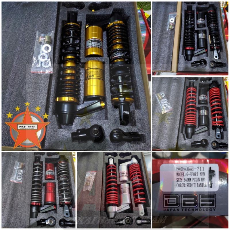 Shock KTC EXTREME tabung matic 310mm 330mm mio beat vario scoopy xeon miom3 vario 125 150