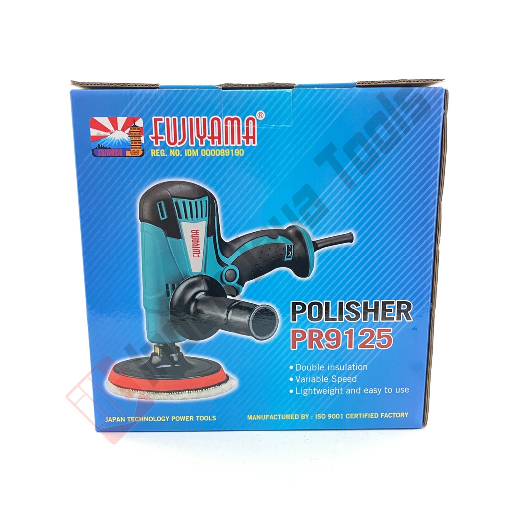 FUJIYAMA PR9125 Mesin Poles Mobil Motor 5 Inch - Polisher Variable Speed