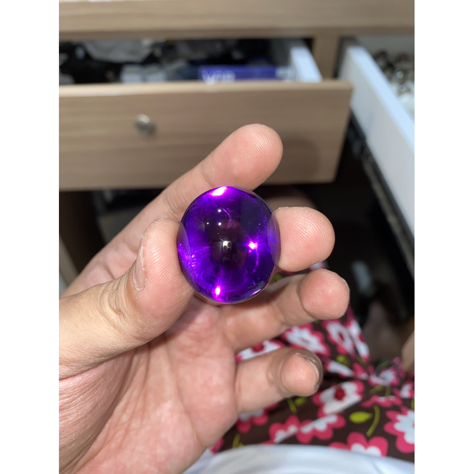 Natural jumbo size amethyst kecubung kalimantan 87ct