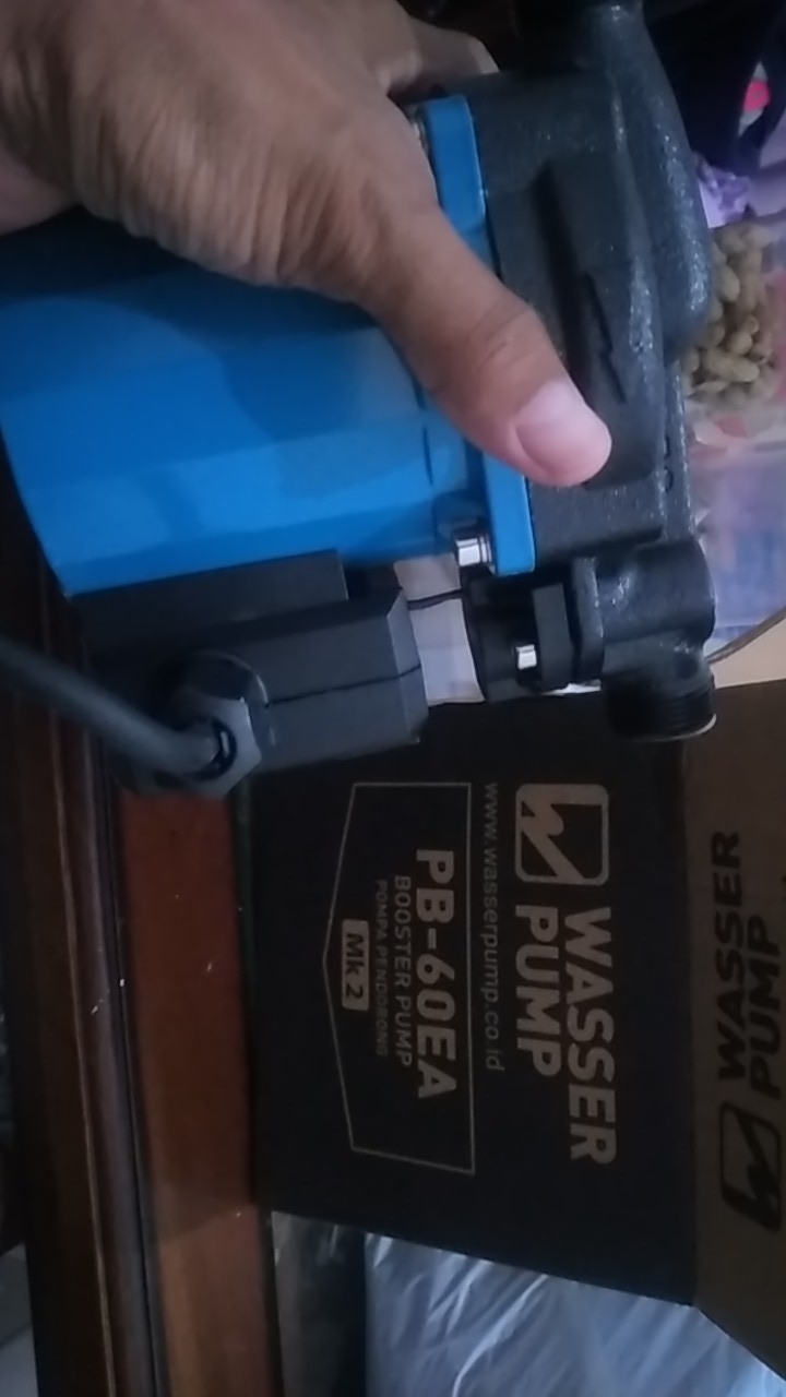 Mesin Pompa Air Pendorong Wasser Pb 60 Ea - Booster Pump Wasser Pb60ea Pompa Dorong Garansi Resmi