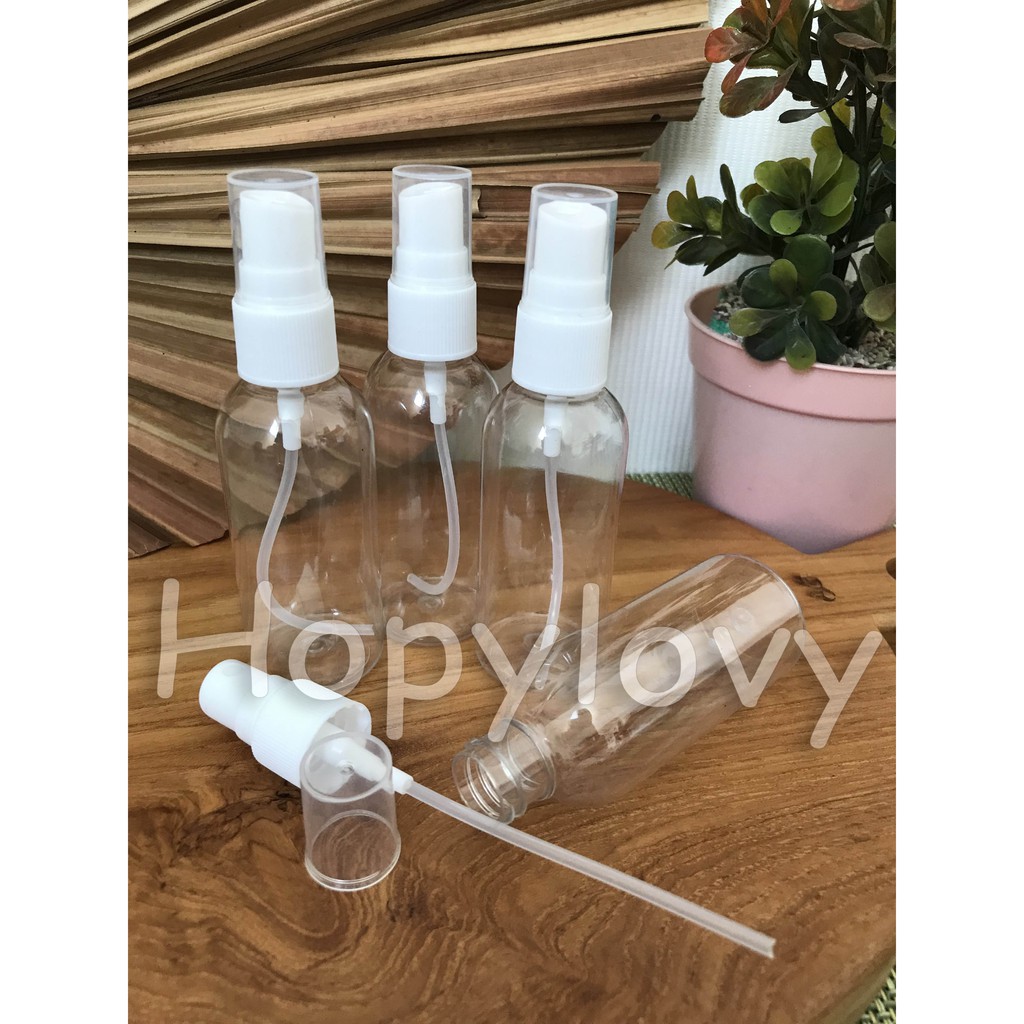 HOPYLOVY Pouch Hand Sanitizer Gantung Unik Polos (Botol Spray 60 ml)