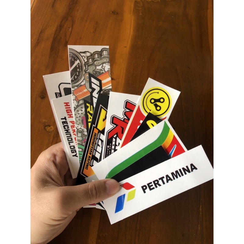 sticker pack racing tdr pro liner master racing tdr racertees rcb indomie variasi