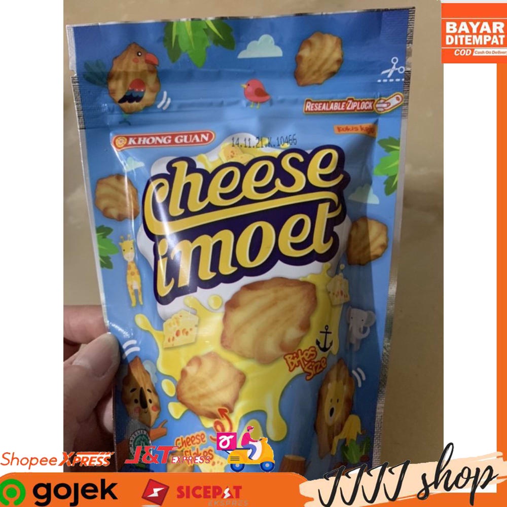 

Biskuit Cheese Imoet Khong Guan Kukis Keju 55gr