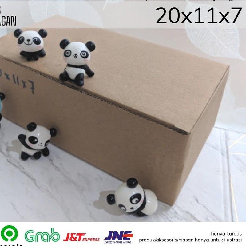 

Kardus Box Polos 20x11x7 cm Dus Packing Kecil
