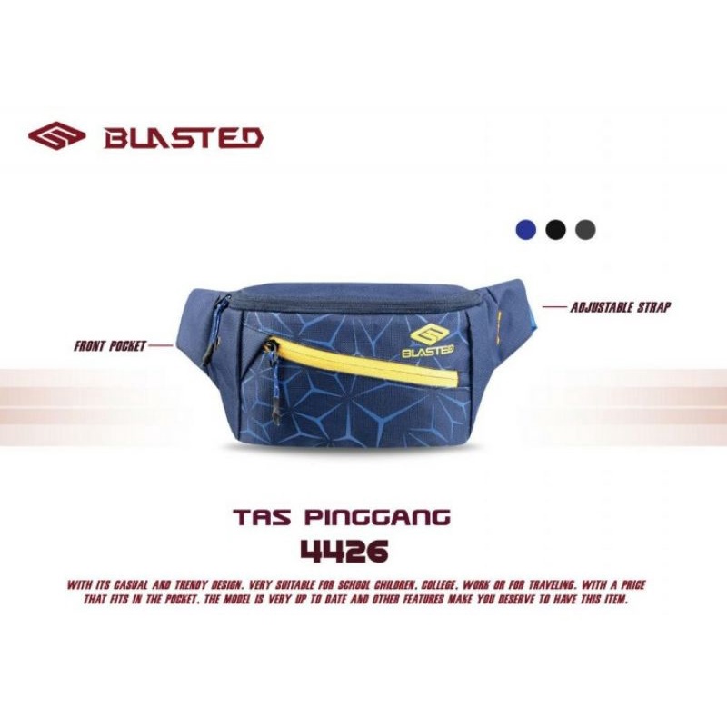 HARGA PROMO BLASTED TAS BLASTED WAISTBAG BLASTED TAS SELEMPANG BLASTED TAS PINGGANG BLASTED