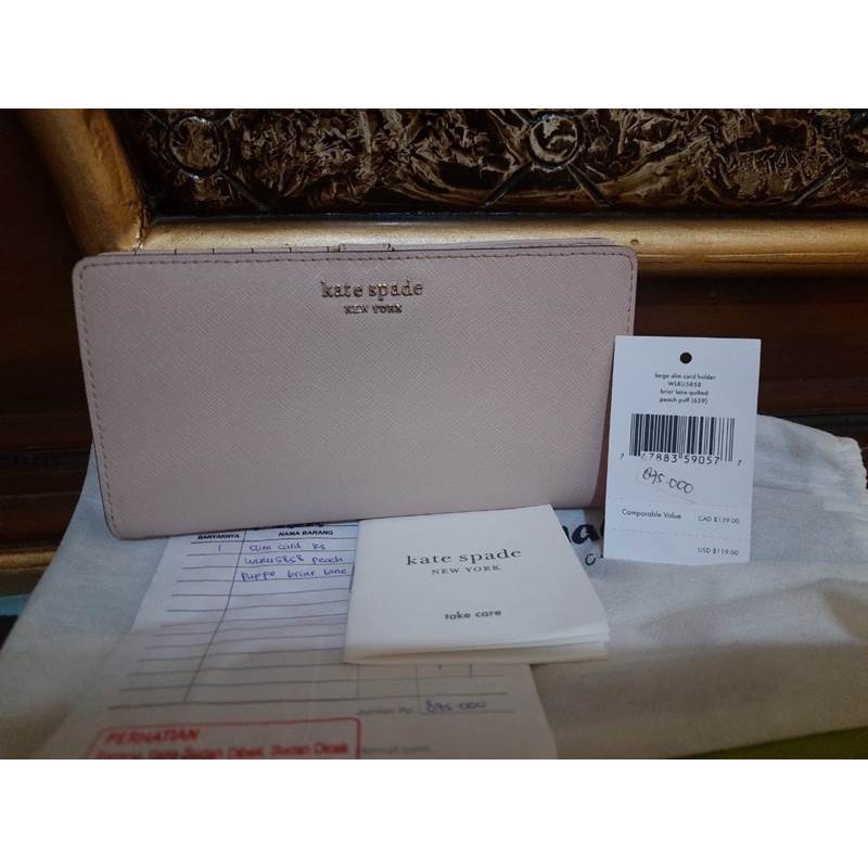 preloved dompet katespade autentic