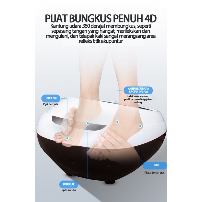 Sepenuhnya Otomatis Kaki Dan Kaki Pijat Kaki Acupoint Listrik Rumah Tangga Pemanas Kaki Presser