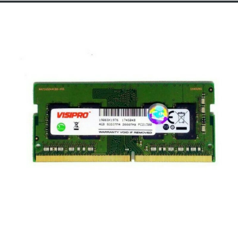 Memory Visipro Sodimm DDR4 4GB