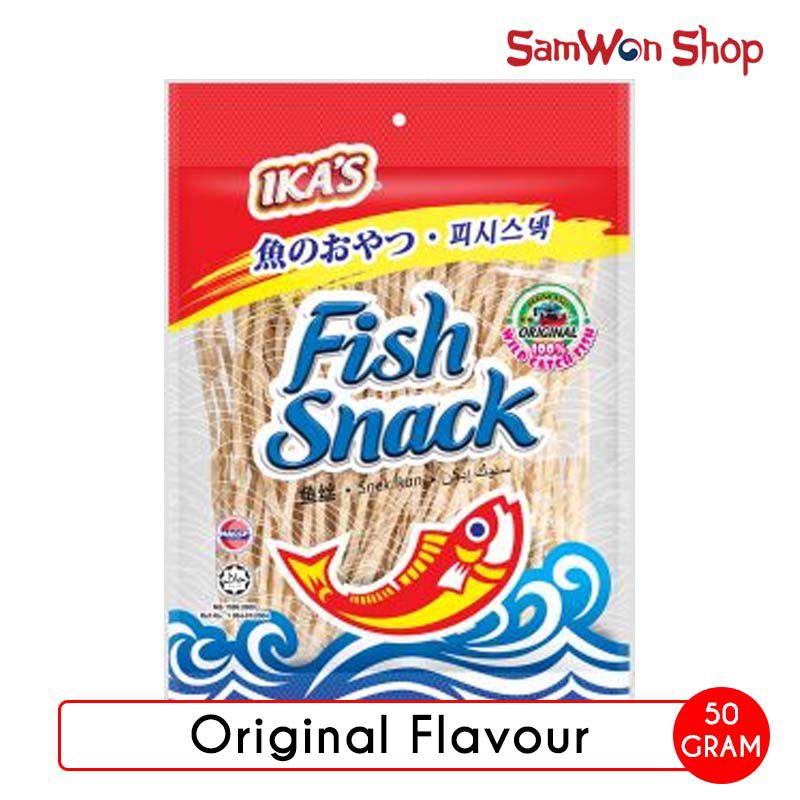 

○ FISH SNACK MERK IKA'S 50 GRAM - JUHI SNACK CEMILAN IKAN BERVARIAN RASA