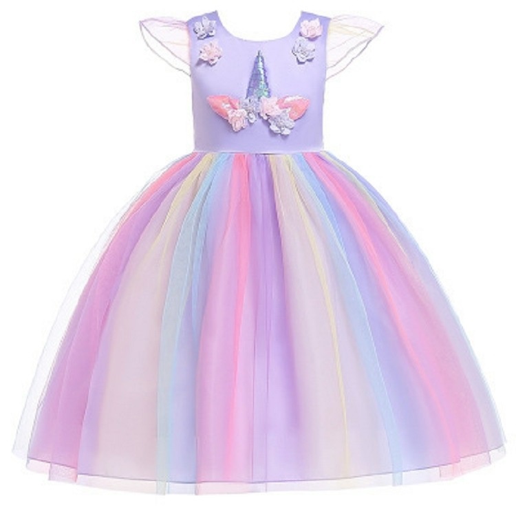 GAUN PESTA DRESS UNICORN ANAK PEREMPUAN BAJU ANAK HADIAH ULANG TAHUN
