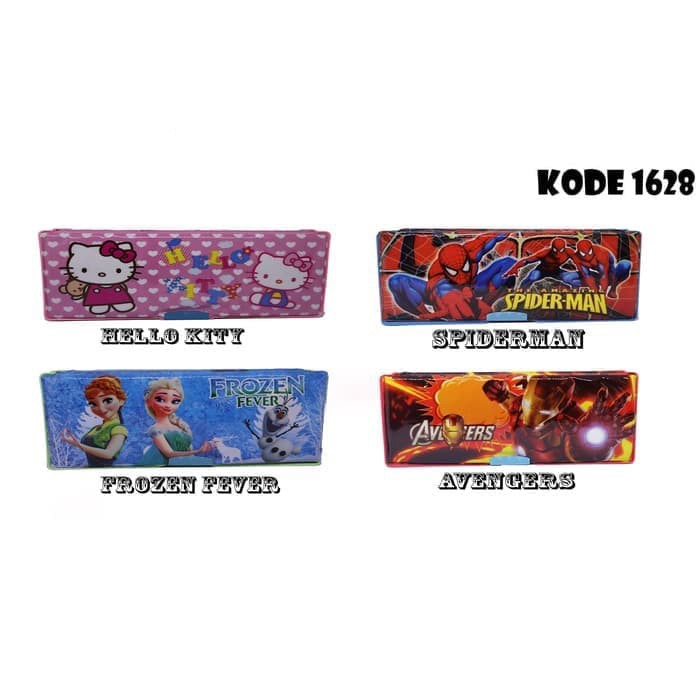

KUKE 1628 Kotak Pensil Anak+Rautan / Tempat Pensil Anak Karakter