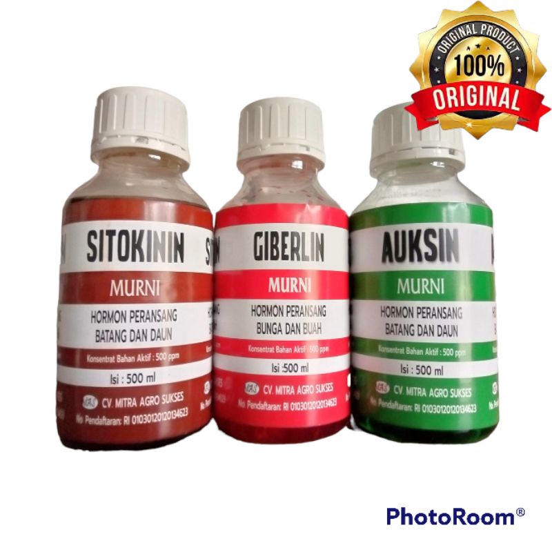 ZPT HORMON MURNI AUKSIN GIBERLIN SITOKININ 500 ML ORIGINAL