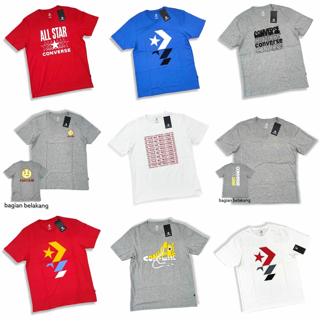 Kaos Converse Man T-Shirt Original