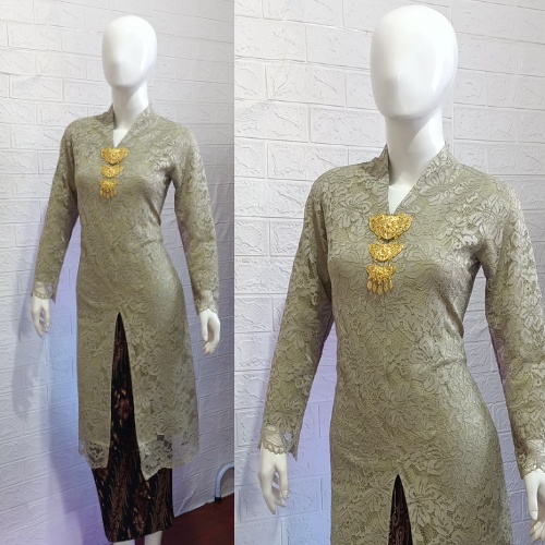 SET KEBAYA TUNIK PANJANG BAHAN KATUN PREMIUM KEKINIAN KEBAYAK PESTA WISUDA
