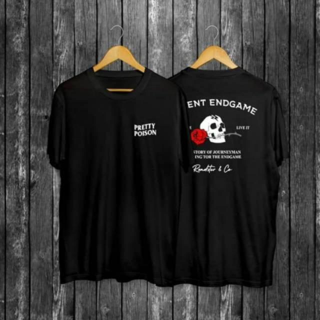 Kaos Baju Distro Keren Motif Pretty Poison