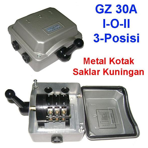 EELIC Metal HANDLE PISAU ( CAM STARTER ) SALKAR 3 POSISI GZ 30A