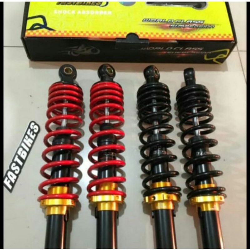 SHOCK BREAKER BELAKANG MEREK FAST BIKES HONDA SUPRA UK 340 MM