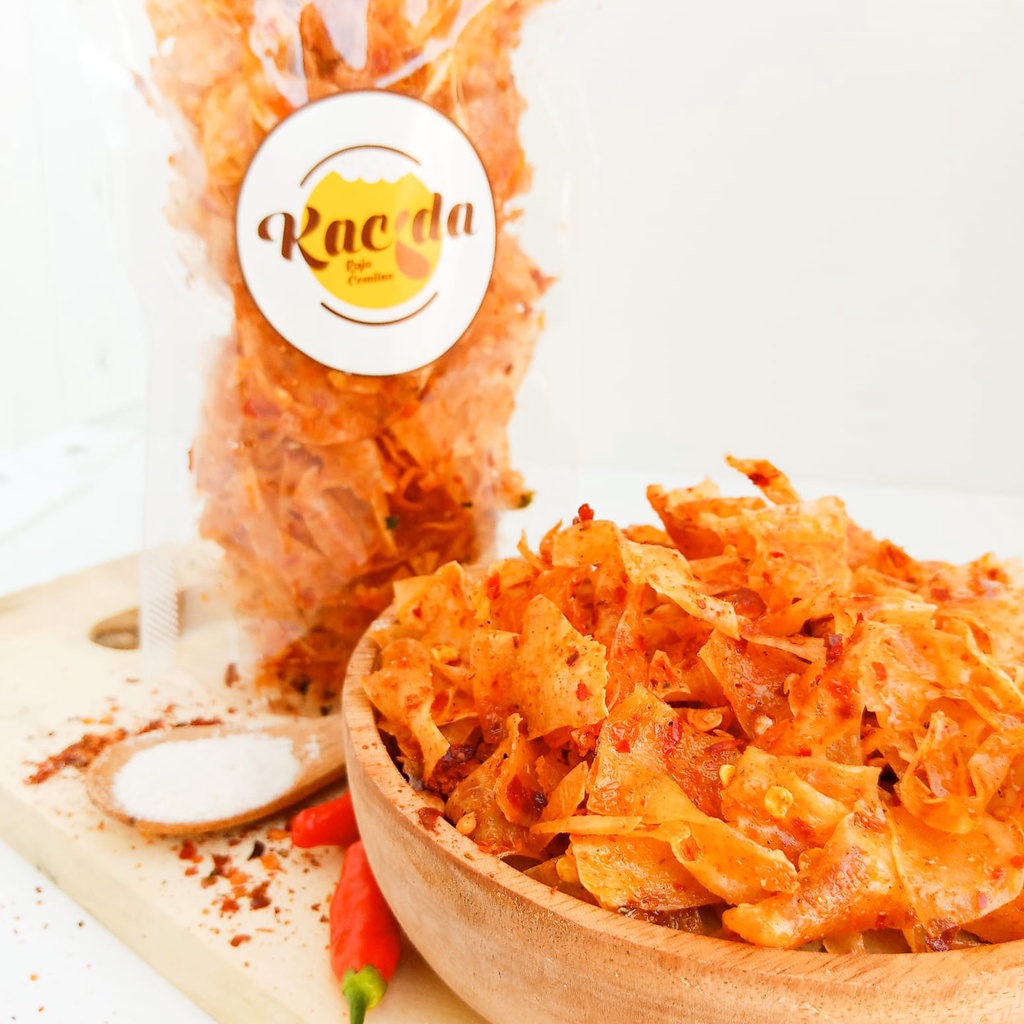 

KACIDA - Keripik Singkong Kriwil Pedas Jeletot Bikin Bibir Jontor Keripik Setan Jadul