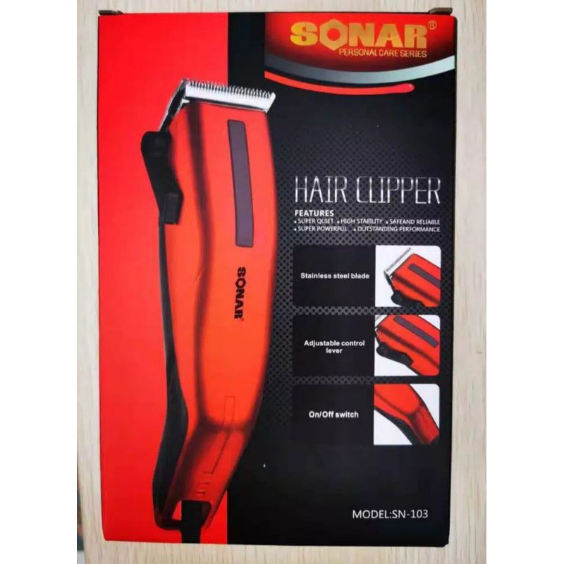 COD Original Alat Cukur Rambut Sonar SN 103 termurah,Bergas,serut rambut,pencukur rambut murah Origi