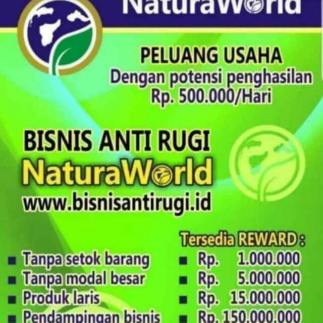 PELUANG USAHA SAMPINGAN  natura beuty spray