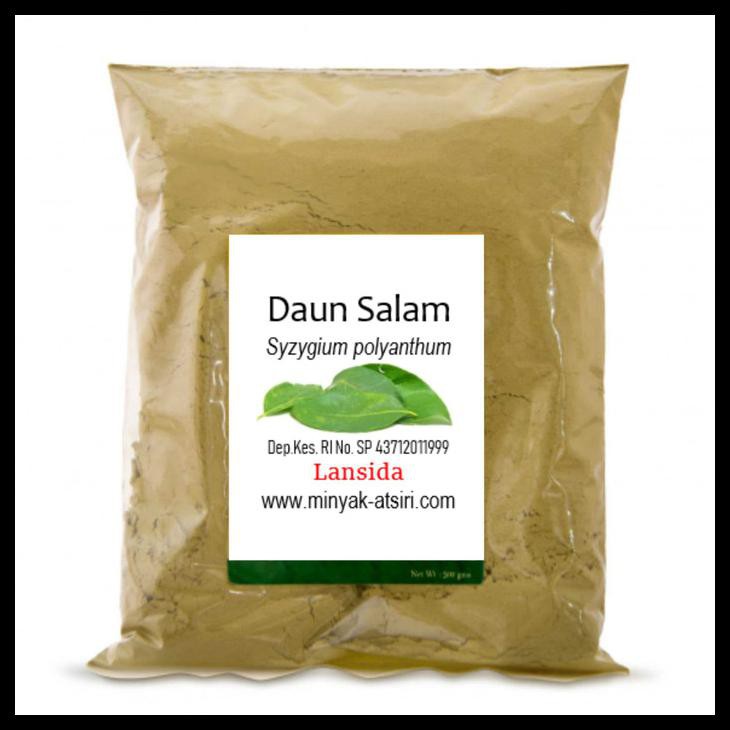 

Bubuk Daun Salam 500 G Simplisia Serbuk Bay Leaf Herbal