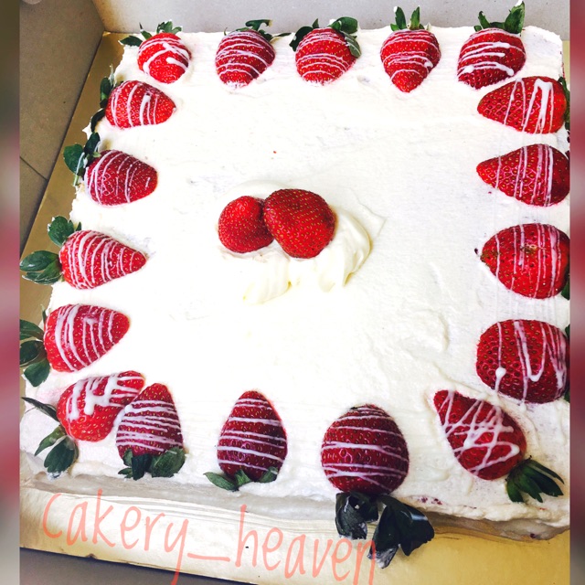 

Red velvet with cream cheese