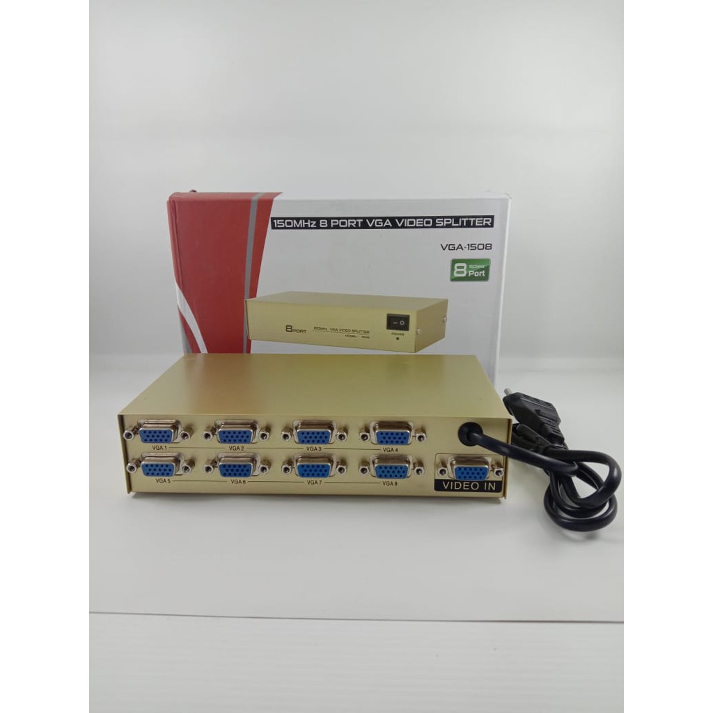 VGA SPLITTER 8 PORT