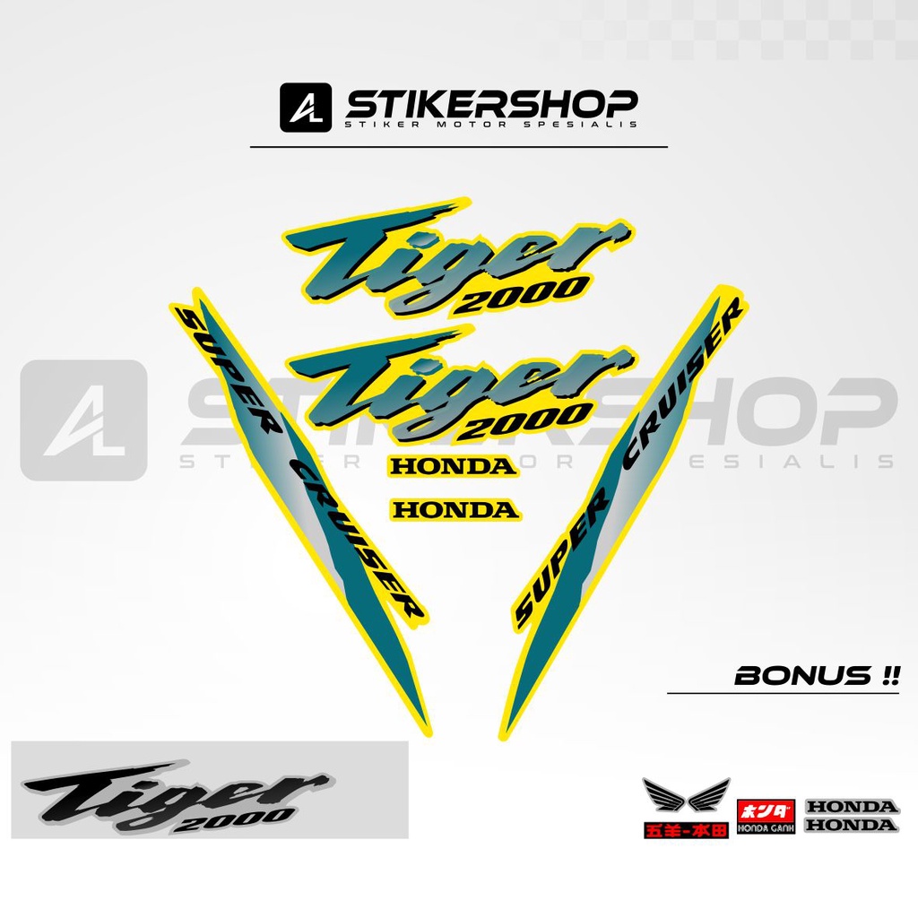 STRIPING TIGER 2000 /THN 1996 - 1997/ TIGER 2000 / STIKER TIGER 2000 / TIGER 2000 / 1996-1997 / TIGE