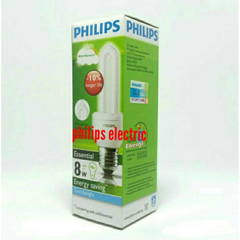 Lampu Essential Philips 8 Watt