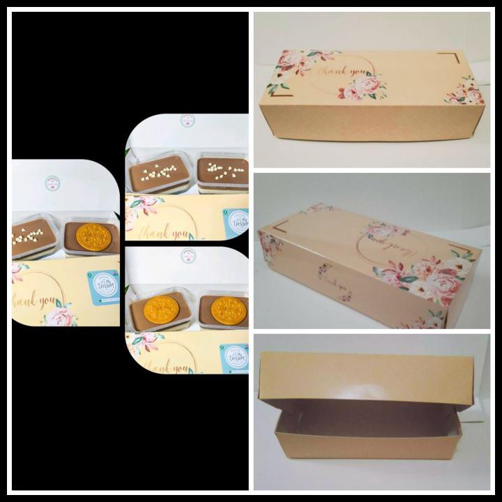 

Box Kue,Brownis, Box Serbaguna Laminasi Luar Dlm Uk 22X10X5 Perpax 30