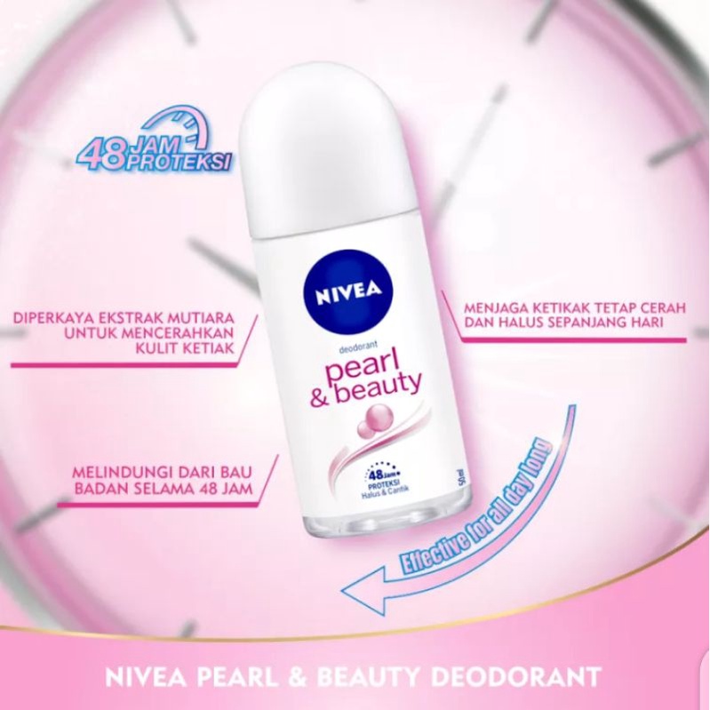 NIVEA Deodorant Pearl &amp; Beauty - 50ml